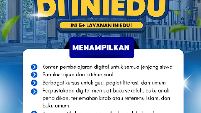 Thumbnail Iniedu Ikuti International Islamic Education Fair (IIEF) sebagai Bagian dari Penguatan Peran Platform Pembelajaran