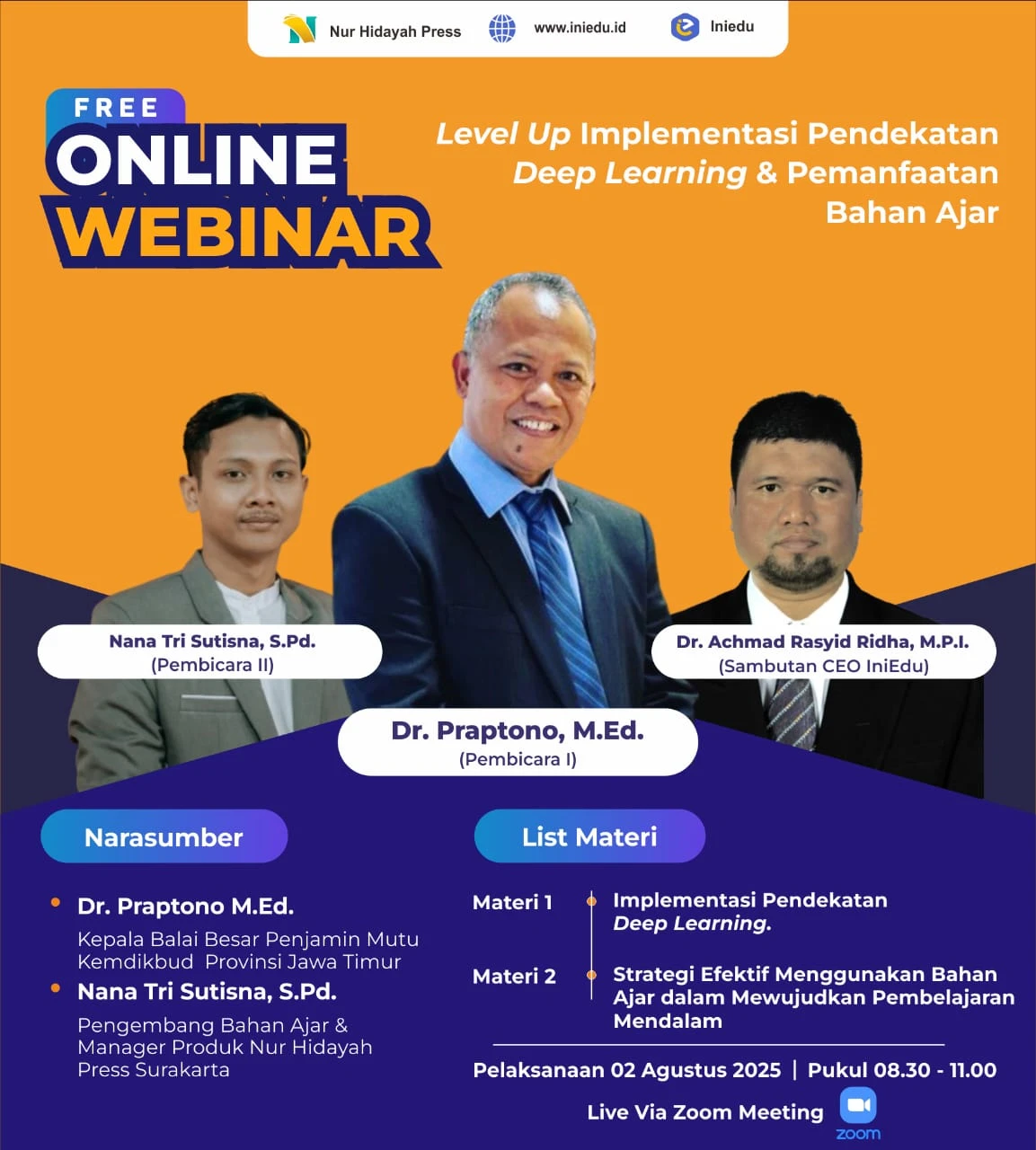 Level Up Implementasi Pendekatan Deep Learning & Pemanfaatan Bahan Ajar